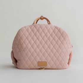 Pet Handbag Outdoor Cat Handbag (Option: Pink L Version)